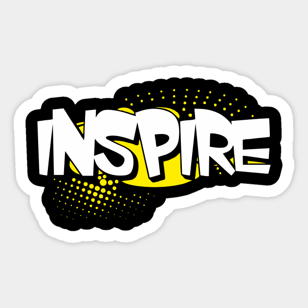 Inspire Sticker by jampelabs